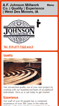 Mobile Screenshot of afjohnsonmillwork.com